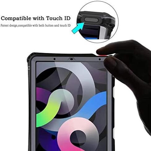 ShellBox Case Compatible with iPad Mini 7/ Mini 6 Generation 2024 IP68 Waterproof case, Built in Pencil Holder, Built-in Screen Protector, Full Body Protective Pad Cover for iPad Mini 6th 8.3 inch in Kuwait