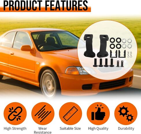أقواس الكابل الخلفي Autovic DISC E مجموعة ث/براغي لـ Honda Integra CRX DEL SOL CIVIC EG 1990+ in Saudi Arabia