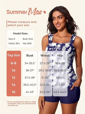 Summer Mae Womens Tankini Swimsuits Ruched Tummy Control Bathing Suits Two Piece Swimwear with Sporty Shorts 2025 in Kuwait