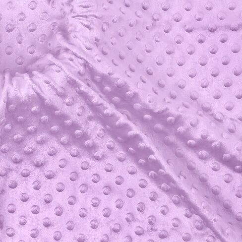 Homiest Minky Dot Fabric by The Yard, 2 Yards x 60 Inch Wide Soft Plush Fabric Light Navy Blue Fleece Fabric, Cuddle Minky Fabric for Blanket, Pillow Covers, Clothing Making, Scarf, Beanie in Saudi Arabia