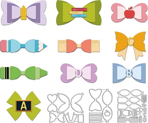 ORIGACH 18 Pcs Sentiment Words Cutting Dies for Card Making, Blessing Words Metal Die Cuts Happy Birthday Die Cut for DIY Crafting Scrapbooking Journal Photo Album Decoration in Saudi Arabia