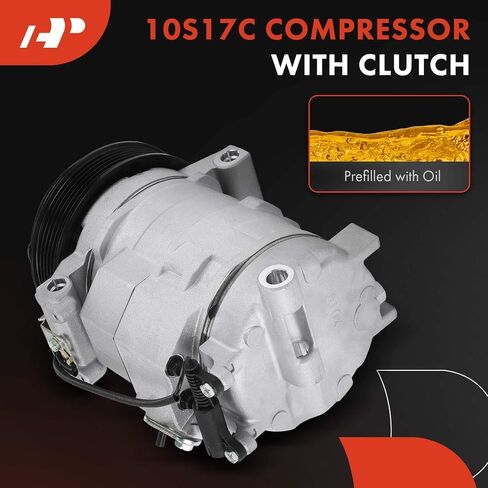 A-Premium Air Conditioner AC Compressor with Clutch Compatible with Mercedes-Benz SLK300 2010, Sprinter 2500 3500 2013-2016 & Freightliner Sprinter 2500 2010-2014, Sprinter 3500 2010-2012 in Saudi Arabia