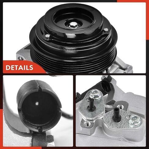 A-Premium Air Conditioner AC Compressor with Clutch Compatible with Mercedes-Benz SLK300 2010, Sprinter 2500 3500 2013-2016 & Freightliner Sprinter 2500 2010-2014, Sprinter 3500 2010-2012 in Saudi Arabia