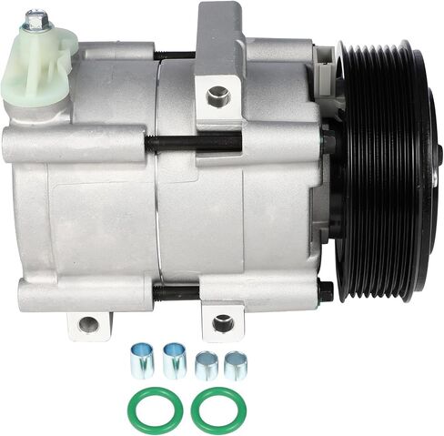 ECCPP AC Compressor Fast Cooling 1997-2001 Fit for Ford for F-150 for F-250 for F-350 4.6L Air Conditioning Compressor 8 Grooves FS10 in Saudi Arabia