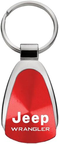 Au-tomotive Gold Tear Drop chain for Jeep Wrangler (Red) in Saudi Arabia