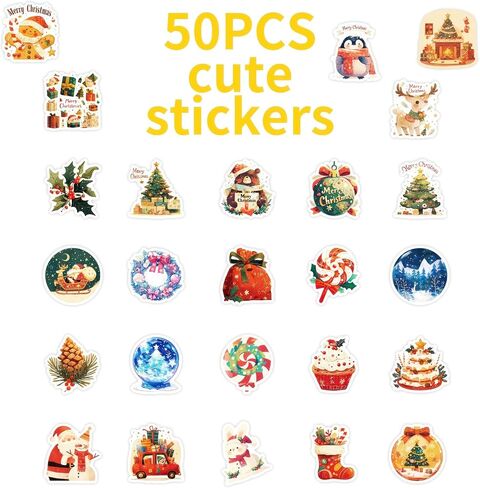 50 PCS ملصقات عتيقة ملصقات ملصقات للاصطدامات اليدوية اليدوية بالهاتف المحمول مذكرات DIY الحرف اليومية ملصقات مقاومة للماء ، 028-ST in Saudi Arabia