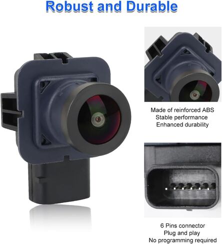 JDMON Backup Camera Replacement for Ford Fusion 2017 2018 2019 2020 Reverse Park Assist Camera Replacement for HS7T-19G490-AC HS7T-19G490-AE HS7T-19G490-AD in Saudi Arabia