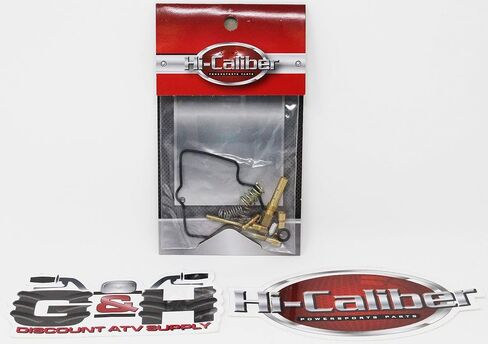 HI-Caliber PowerSports Parts Kit Carburetor Rebuild Kit for 2002-2009 2012-2014 Suzuki LT-F 250 Ozark ATVS Carb Repair in Saudi Arabia