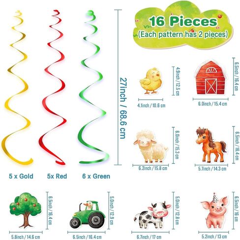 WERNNSAI Pirate Party Decorations - 24 PCS Pirate Party Supplies Pirate Treasure Hanging Swirl Streamers for Kids Boys Pirate Caribbean Birthday Party Decorations Baby Shower Ceiling Hanging Decor in Kuwait