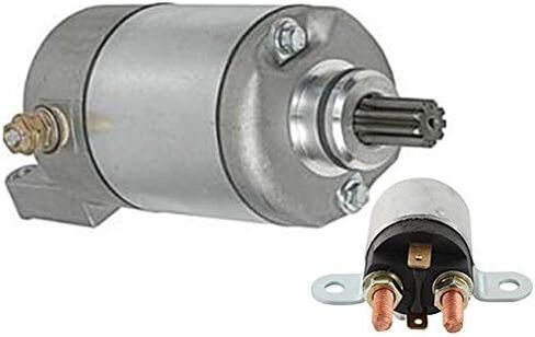 Rareelectrical New Starter و Relay Kit 12 Volt 9 متوافق مع Can-AM ATV Outlander 400 500 650 800 4x4 2007 2008 420-684-280 712618823 Bombardier Outlander Max 800 650 400 HO XT 710-000-252 in Saudi Arabia