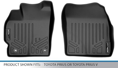 SMARTLINER Custom Fit Floor Mats 1st Row Liner Set for 2012-2015 Toyota Prius in Saudi Arabia