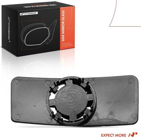 A-Premium جانب الركاب الأيمن أسفل زجاج مرآة غير محرقة مع لوحة دعم-متوافقة مع Ford F-150 F150 2007-2012-Towing Mirror محدب in Saudi Arabia