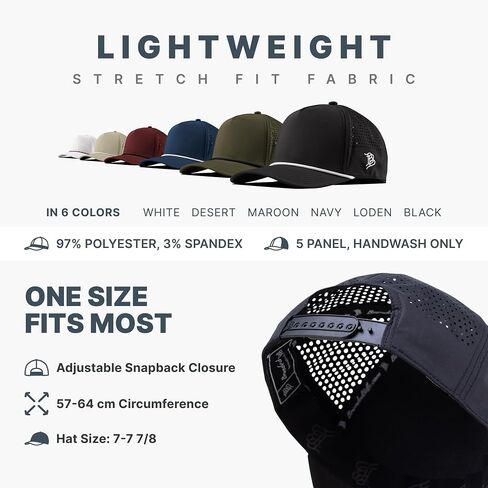 الفواتير ذات العلامات التجارية Lucky Skull PVC 5-Panel Performan in Kuwait
