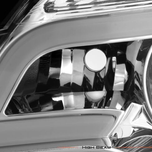 AKKON - Fits 2010-2017 Chevy Equinox LT/LS [LED Tube Running] Projector Black Headlights Pair Driver + Passenger Replacement in Saudi Arabia