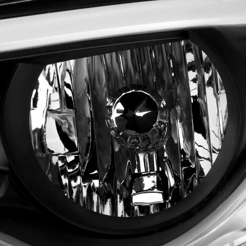 AKKON - Fits 2010-2017 Chevy Equinox LT/LS [LED Tube Running] Projector Black Headlights Pair Driver + Passenger Replacement in Saudi Arabia