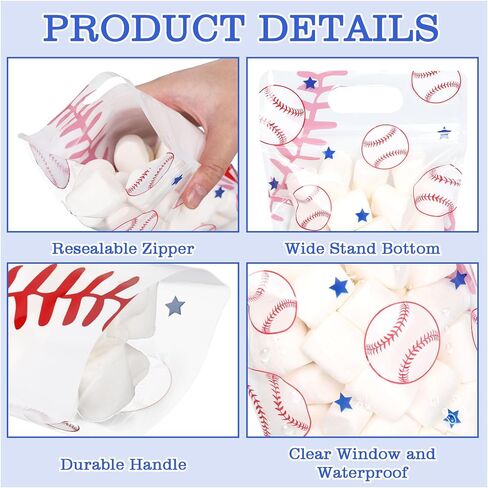 Fysuimu 50pcs القوس الوردي أكياس قفل الرمز البريدي Coquette Coquette Bowknot Plastic Sealing أكياس مع مقبض حقائب هدايا جيدة قابلة للاستيلاء لعيد الميلاد لوازم حفلة استحمام الطفل in Kuwait