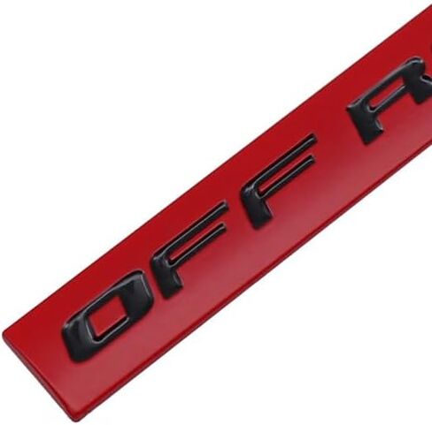 2PCS كروم السيارة المعدنية جذع على الطريق شارة AWD 4WD Auto Logo Door All Wheel Drive Badge Truck Coup Coupe Sticker (Silver & Black) in Kuwait