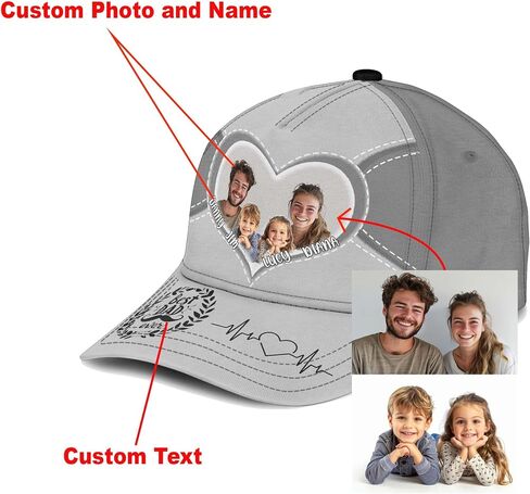 Worlds Best Dad Ever Hat, Dad Hats for Men, Personalized Baseball Cap American Flag Patriotic Veteran Hat in Saudi Arabia