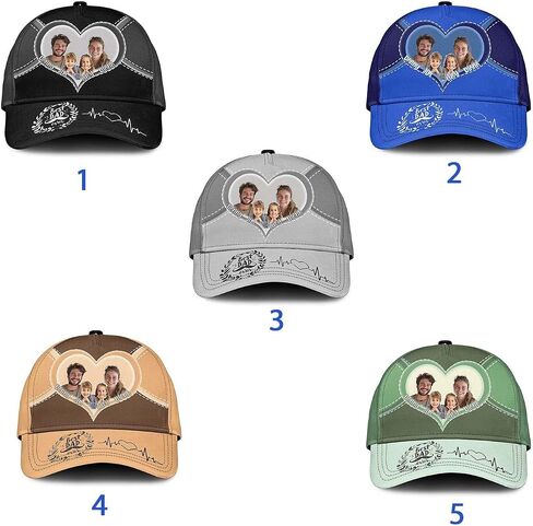 Worlds Best Dad Ever Hat, Dad Hats for Men, Personalized Baseball Cap American Flag Patriotic Veteran Hat in Saudi Arabia