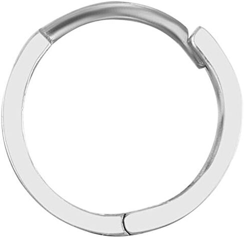 TWJC 14k REAL Yellow OR White Gold 2mm Thickness Huggie Earrings (11 x 11 mm) in Saudi Arabia
