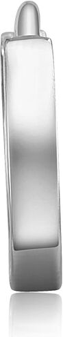 TWJC 14k REAL Yellow OR White Gold 2mm Thickness Huggie Earrings (11 x 11 mm) in Saudi Arabia