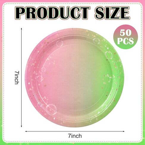 Zhehao 50 Pcs Hawaiian Paper Plates Hawaiian Birthday Party Plates Aloha Disposable Paper Plates Tropical Luau Party Decorations Summer Hawaiian Party Decorations in Kuwait