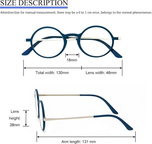 KoKoBin Ultra-thin flat anti-blue reading glasses neutral reading glasses unbreakable pocket-sized anti-glare glasses in Kuwait