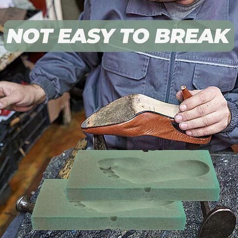 GLEAVI Box Foot Molding Box Foam Foot Mold Casting Kit Foot Casting Kit DIY Footprint Foam Mold Foot Orthotic Mold Shoe Inserts Insole Foot Impression Foam Kit Carton 3D Bellows Manual in Saudi Arabia