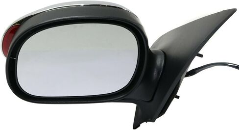 2pcs Left & Right Side Chrome Power Non-Heated Operate Manual Folding Exterior Door Rear View Mirror 1L3Z17682Ba 15631112 SET-FD185CR-S in Saudi Arabia