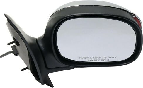 2pcs Left & Right Side Chrome Power Non-Heated Operate Manual Folding Exterior Door Rear View Mirror 1L3Z17682Ba 15631112 SET-FD185CR-S in Saudi Arabia