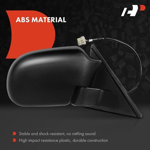 A-Premium Side Power Side Power Mirror-متوافقة مع شيفروليه بليزر 1999-2005 ، S10 1999-2004 & GMC Jimmy 1999-2001 ، Sonoma 1999-2004 & Oldsmobile Bravada-طي يدوي غير محشور in Kuwait