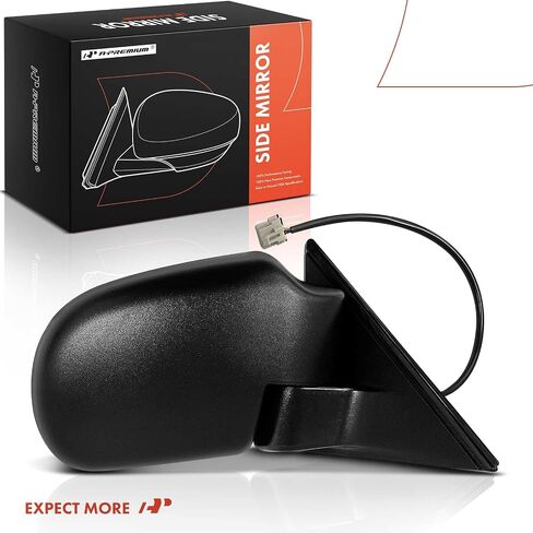 A-Premium Passenger Side Power Door Mirror - Compatible with Chevrolet Blazer 1999-2005, S10 1999-2004 & GMC Jimmy 1999-2001, Sonoma 1999-2004 & Oldsmobile Bravada - Non-Heated Manual Folding in Saudi Arabia