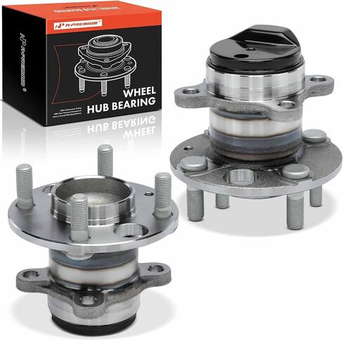 A-Premium 2 X Bear Wheel Wheel and Hub Assembly مع 4-LUG متوافق مع نيسان بالعكس 2020-2024 ، ركلات 2018-2024 in Saudi Arabia
