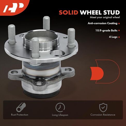 A-Premium 2 X Bear Wheel Wheel and Hub Assembly مع 4-LUG متوافق مع نيسان بالعكس 2020-2024 ، ركلات 2018-2024 in Saudi Arabia