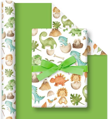 FYSUIMU Farm Animal Wrapping Paper - Mini Roll - 17 Inch x 32.8 Ft Pink Barnyard Gift Wrap Paper Double-Sided Art Paper for Home Party DIY Crafts Supplies in Saudi Arabia