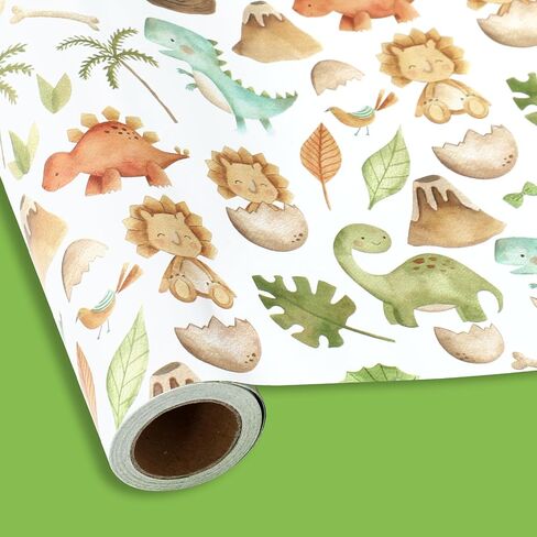FYSUIMU Farm Animal Wrapping Paper - Mini Roll - 17 Inch x 32.8 Ft Pink Barnyard Gift Wrap Paper Double-Sided Art Paper for Home Party DIY Crafts Supplies in Saudi Arabia