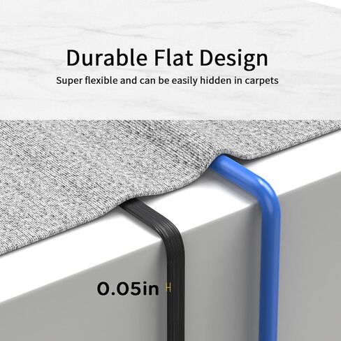 2PCS 90 Degree USB A to USB C Flat Cable Right Angle USB Male to Male Adapter Short Soft USB Cable 20inch-50CM (UP Angle+Down Angle) in Kuwait