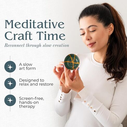 Kintsugi Repair Kit by Broken to Beautiful - The Artisan's Choice of Kintsugi Kit (Large - NEW) in Saudi Arabia