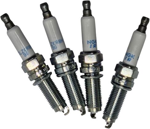 أصلية OEM 18857-09085 شمعات الإشعال ، مجموعة من 4 ، متوافقة مع Hyundai Santa Fe 2019-2020 ، Sonata 2018-2019 ، Kona 2022-2023 ، Elantra 2022-2024 ، Kia Optima 2019-2020 in Kuwait