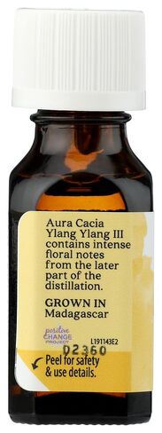 Aura Cacia assental Oil ylang ylang extra (cananga odorata) 0.50 أوقية in Saudi Arabia