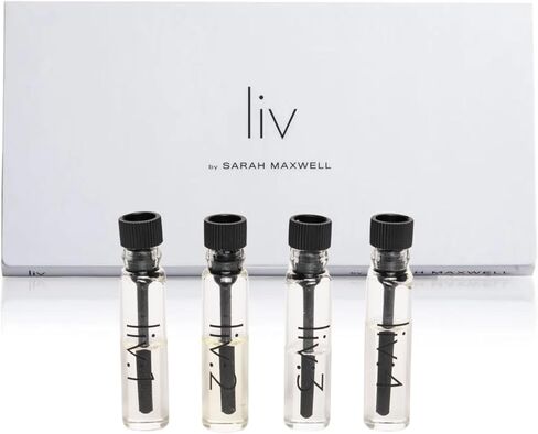 Sarah Maxwell Beauty LIV:2 Luxury Perfumed Oil for Women - 10ml Roll On Fragrance Oil with Metal Rollerball Applicator. Fresh, Fruity & Radiant Scent. Vegan, Paraben Free & Cruelty Free. Pack of 1 in Saudi Arabia