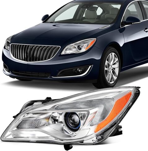 SCITOO Headlight Assembly Fit for Buick Regal 2014-2017 Headlamps Driver Side in Saudi Arabia