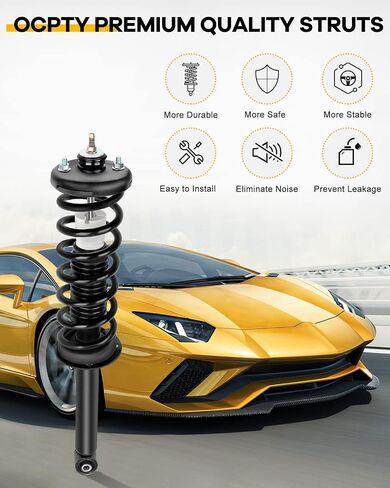 STRUTS COMMENT STRUTS Extorbers ، ACPTY STIRTS ASSEMBLY FITS 2004 2005 2006 2007 2008 for Acura for TL ، 2003 2004 2005 2007 for Honda for Accord 171372 استبدال Strut -2pcs in Saudi Arabia