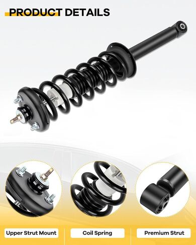 STRUTS COMMENT STRUTS Extorbers ، ACPTY STIRTS ASSEMBLY FITS 2004 2005 2006 2007 2008 for Acura for TL ، 2003 2004 2005 2007 for Honda for Accord 171372 استبدال Strut -2pcs in Saudi Arabia