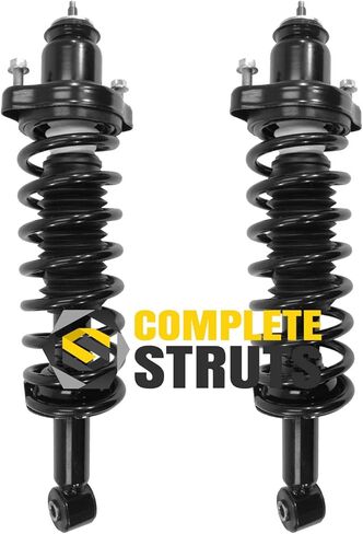COMPLETESTRUTS - Rear Quick Complete Strut Assemblies with Coil Springs Replacement for 2008-2010 Mitsubishi Lancer - Set of 2 in Kuwait