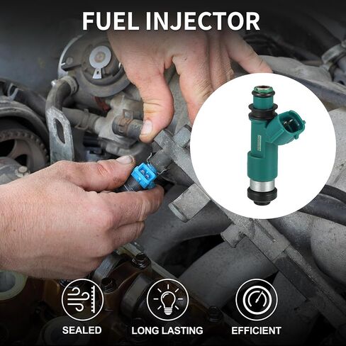 Fuel Injector for Suzuki SX4 Flow Matched No.15710-65J00 | Fuel Injection Nozzle Green 4 Pcs in Saudi Arabia