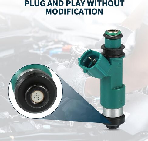 Fuel Injector for Suzuki SX4 Flow Matched No.15710-65J00 | Fuel Injection Nozzle Green 4 Pcs in Saudi Arabia