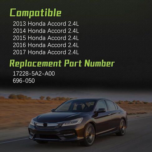 17228-RN0-A00 أنبوب خرطوم مدخل منقي الهواء مع المشابك متوافق مع 2009-2015 Honda Pilot 17228RN0A00 696-138 in Kuwait