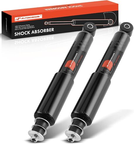 A-Premium Front Shock Absorber Compatible with Nissan Frontier 2003-2004 L4 2.4L, RWD, Driver and Passenger Side 2-PC Set in Saudi Arabia