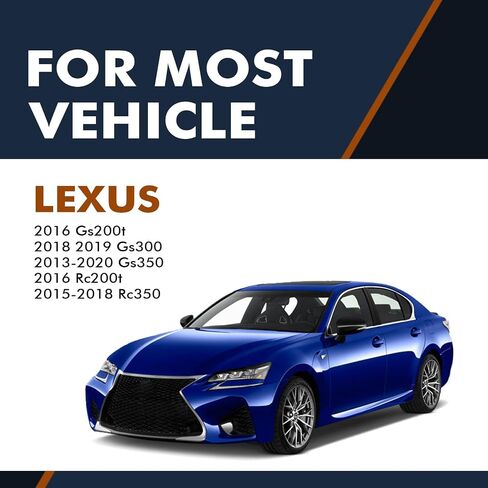 PM Auto زوج من 2 امتصاص الصدمات الخلفية لعام 2015-2018 لكزس RC350 قاعدة RWD in Saudi Arabia